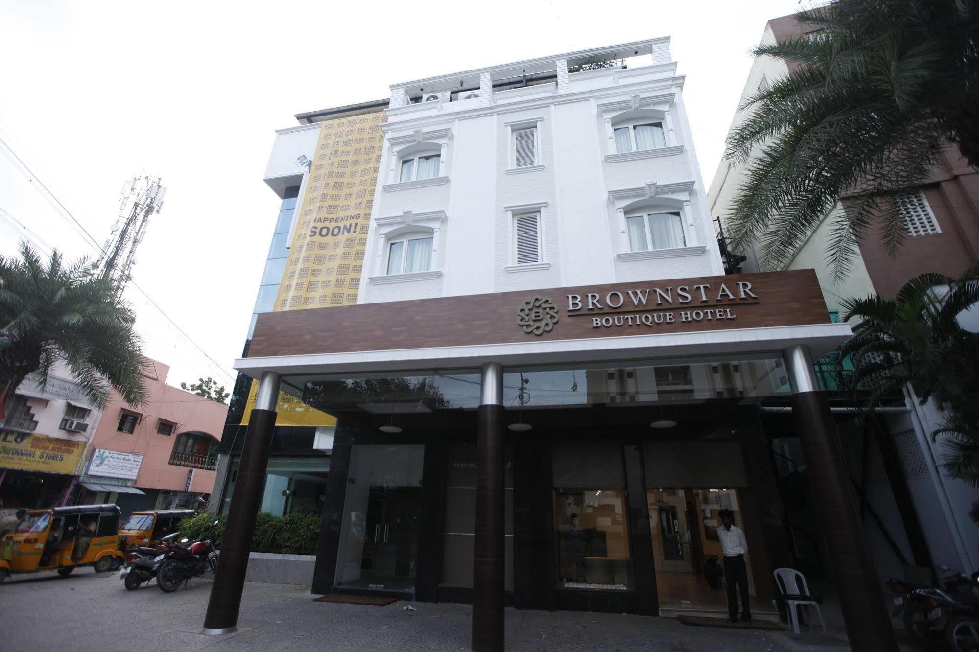 Brownstar Boutique Hotel Chennai Esterno foto